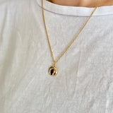 shiny swelling necklace