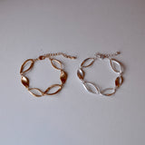 twist ellipse bracelet