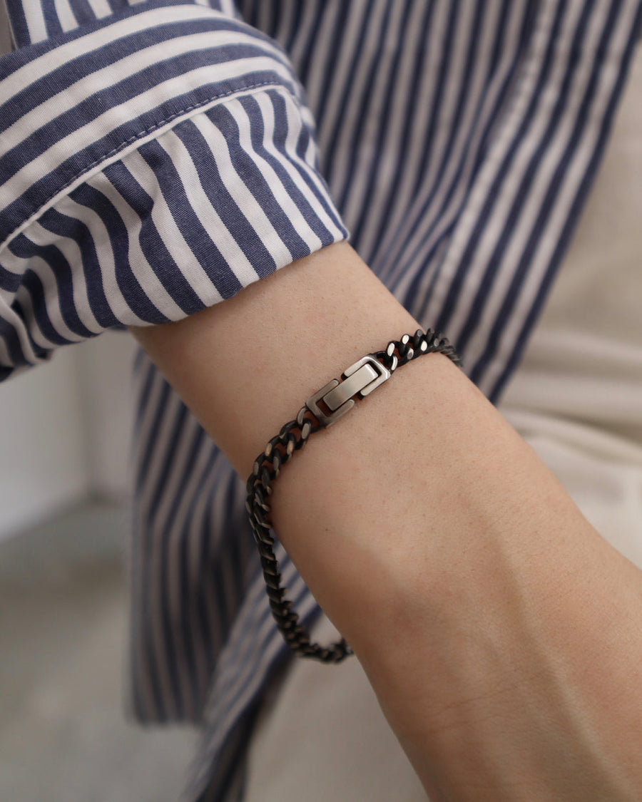 flat chain stainless bracelet（stainless steel） – beller