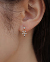 zir fleur pierce & earring