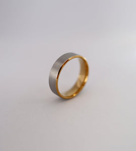 gold outline ring