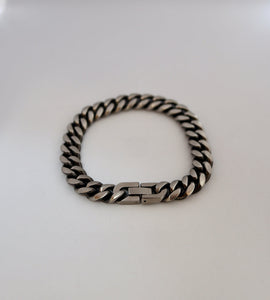 knitting thick stainless bracelet（stainless steel）