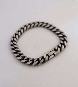 knitting thick stainless bracelet（stainless steel）