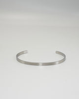 simple winding stainless bangle（stainless steel）