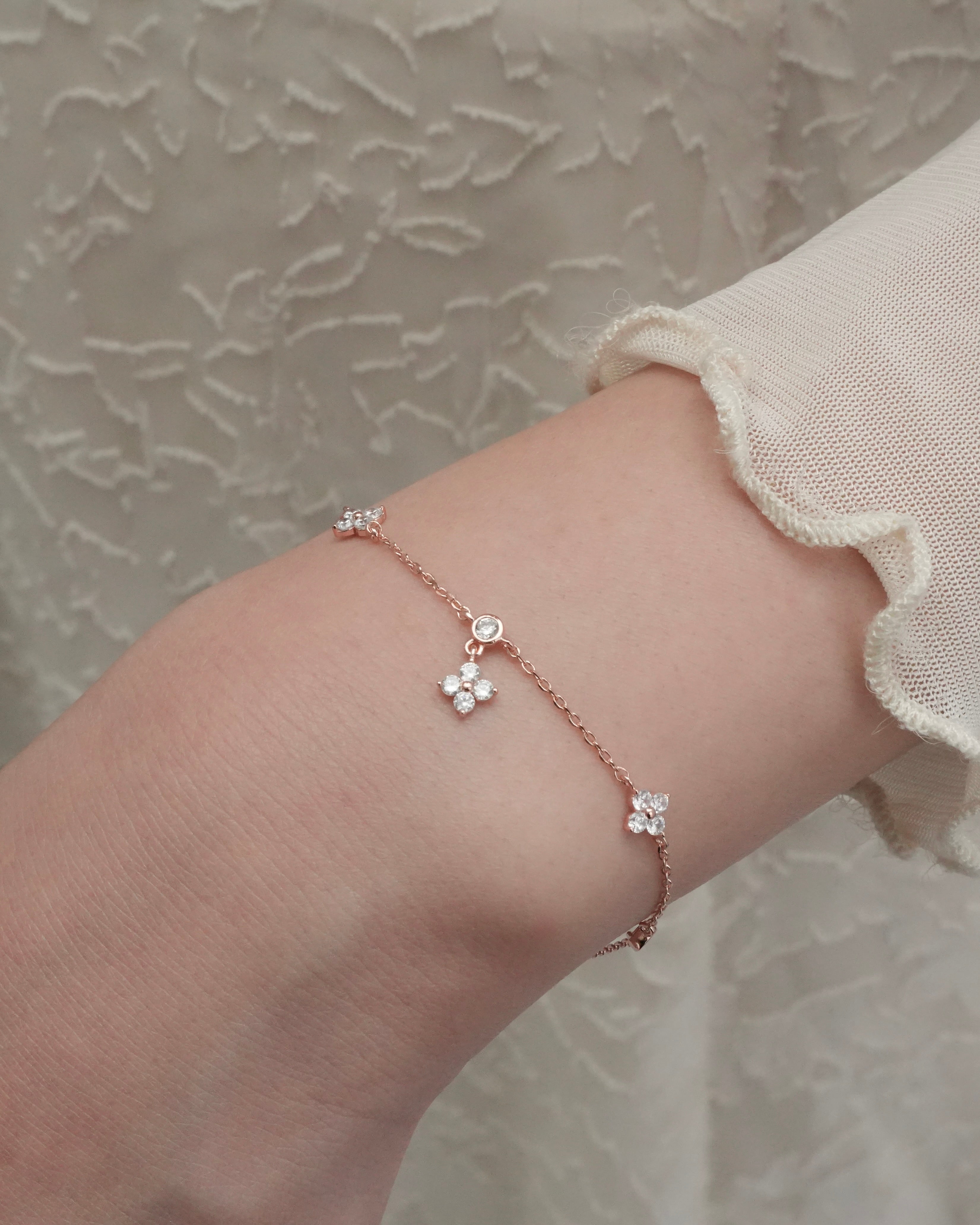 zir clover bracelet - beller
