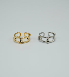 twist chain nuit ring