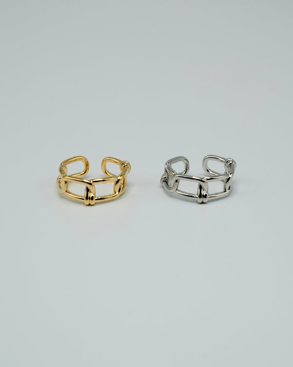 twist chain nuit ring