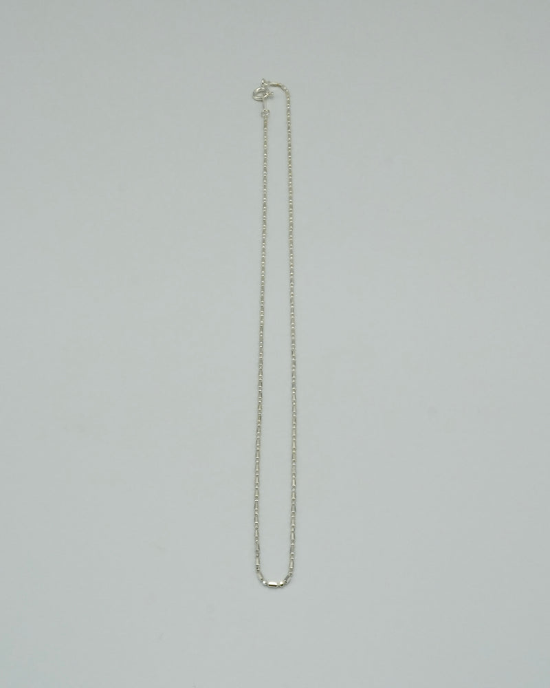 crystal chain necklace (silver925)