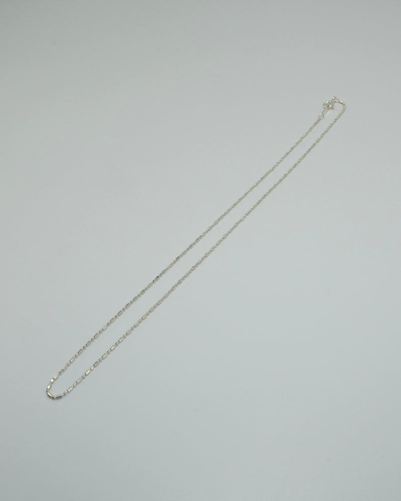 crystal chain necklace (silver925)