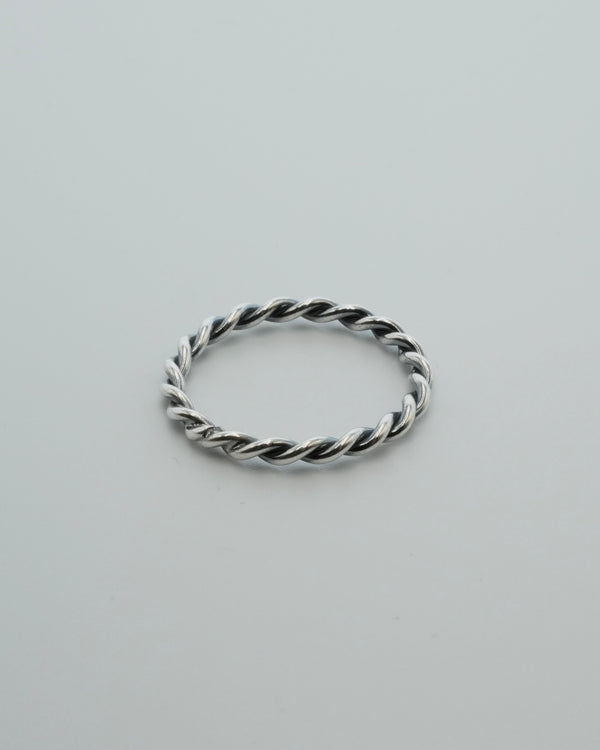 twisted rope ring（silver925）