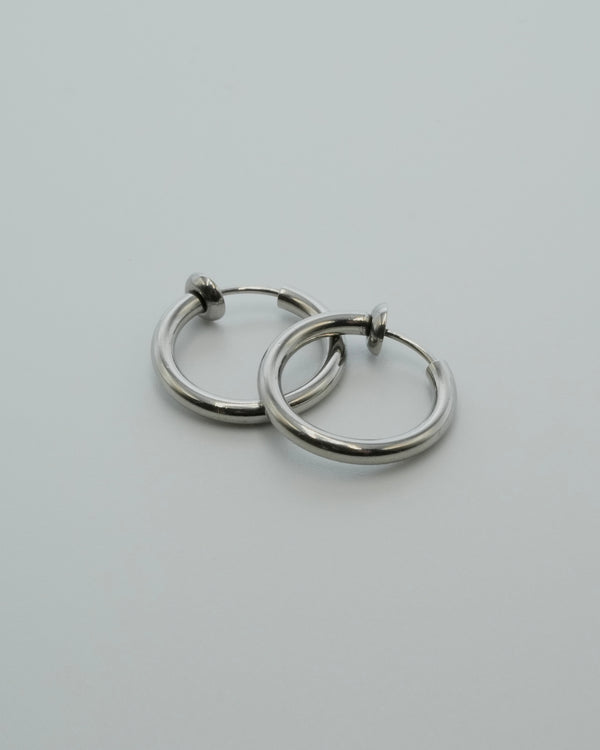 minimal hoop earring（stainless steel）