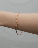 mat wave cuff bangle