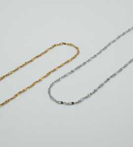 holy glow stainless necklace