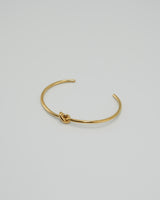 knot stainless bangle (stainless steel)