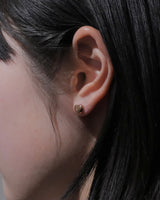 plump heart stainless pierce (stainless steel)