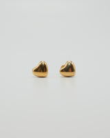 plump heart stainless pierce (stainless steel)