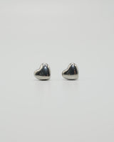 plump heart stainless pierce (stainless steel)