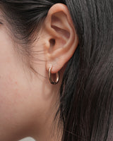 bold oval stainless pierce (stainless steel)