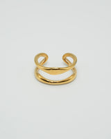 dual curve stainless ring (stainless steel)