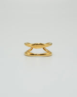 dual curve stainless ring (stainless steel)