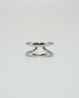 dual curve stainless ring (stainless steel)