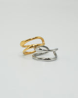 dual curve stainless ring (stainless steel)