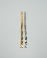 curb chain stainless bracelet (stainless steel)