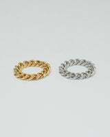curb chain stainless ring (stainless steel)