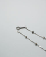 Station Ball Necklace(stainless steel)