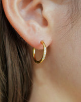 cubic zir mini hoop pierce(stainless steel)
