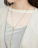 nfinite sliding lariat necklace(stainless steel)