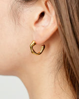 Nuance Curve Hoop Pierce(stainless steel)