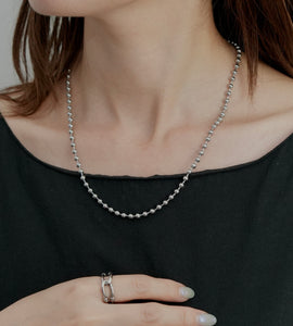 ball chain necklace(stainless steel)