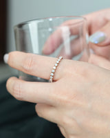 zir tennis eternity ring(stainless steel)
