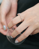 zir tennis eternity ring(stainless steel)