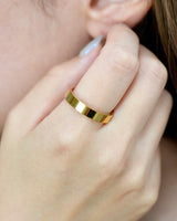 flat band ring(stainless steel)