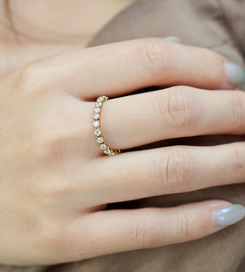 zir tennis eternity ring(stainless steel)