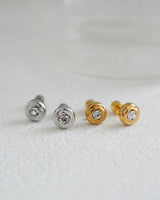 Round Glow Stud Pierce(stainless steel)