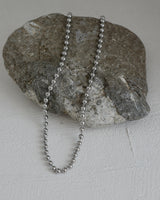 Ball Chain Necklace(stainless steel)