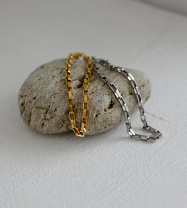 rectangular chain stainless bracelet(stainless steel)