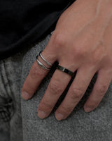 flat band ring(stainless steel)