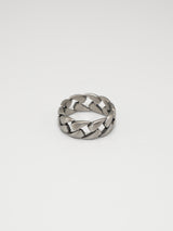 Cuban Chain Wide Ring(stainless steel)