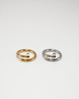 Nail Wrap Gold Ring(stainless steel)