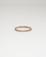Minimal Cubic Zirconia Ring