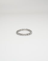 zir tennis eternity ring(stainless steel)