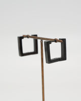 square hoop pierce(stainless steel)