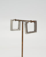 square hoop pierce(stainless steel)