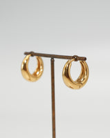 mini plump hoop pierce (stainless steel)