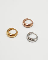mini plump hoop pierce (stainless steel)