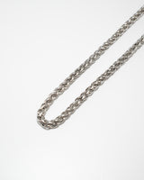 thick silver stainless necklace（stainless steel）